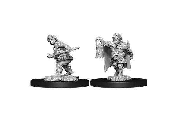 Wizkids Miniature D&D Nolzur's Marvelous Miniature - Ladro Halfling Uomo - L’emporio dell’avventuriero