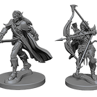 Wizkids Miniature Pathfinder Battle - Guerriero Elfo Uomo - L’emporio dell’avventuriero