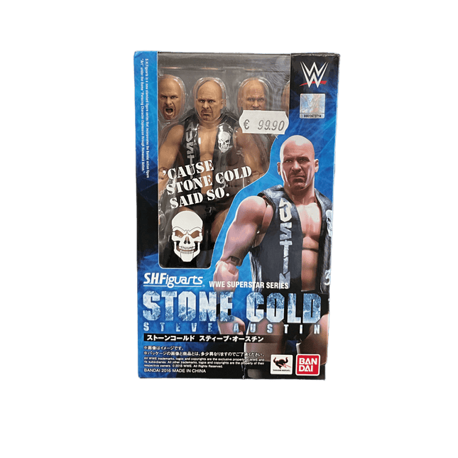 WWE Figuarts Action Figure - Stone Cold Steve Austin - L’emporio dell’avventuriero