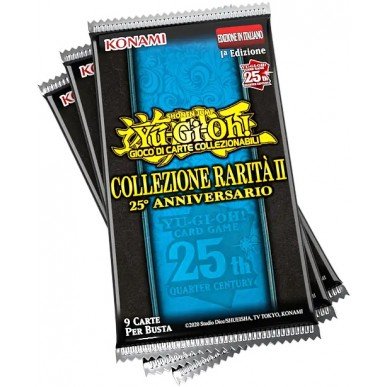 Yu - Gi - Oh! - Collezione Rarità 25º Anniversario II (Box 24 Buste ITA) - L’emporio dell’avventuriero