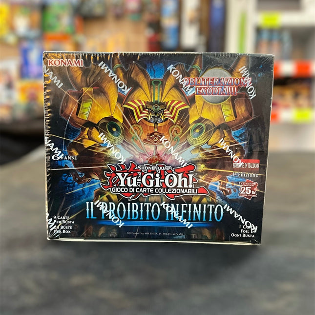 Yu - Gi - Oh Il Proibito Infinito Box Booster - L’emporio dell’avventuriero