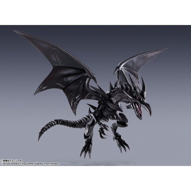 Yu - Gi - Oh Sh Monsterarts - Drago Nero Occhi Rossi Action Figures - L’emporio dell’avventuriero