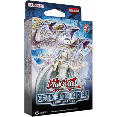 Yu - Gi - Oh! – Structure Deck Destino Bianco Occhi Blu (Unlimited - ITA) - L’emporio dell’avventuriero