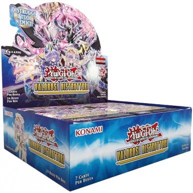 Yu - Gi - Oh! - Valorosi Distruttori Box (24 Buste ITA) - L’emporio dell’avventuriero