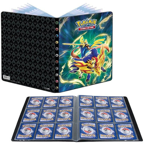 Album 9 tasche portfolio - Pokémon - Sword and Shield - L’emporio dell’avventuriero