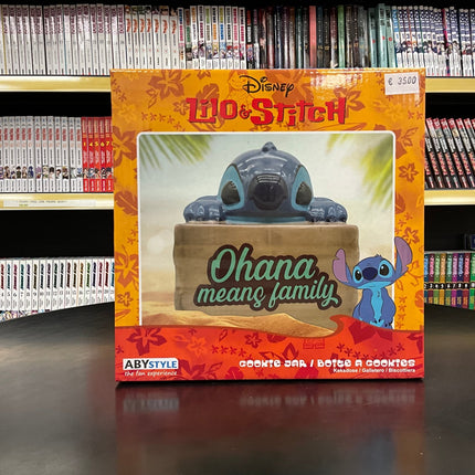 Biscottiera Disney Stitch Ohana Abystyle - L’emporio dell’avventuriero