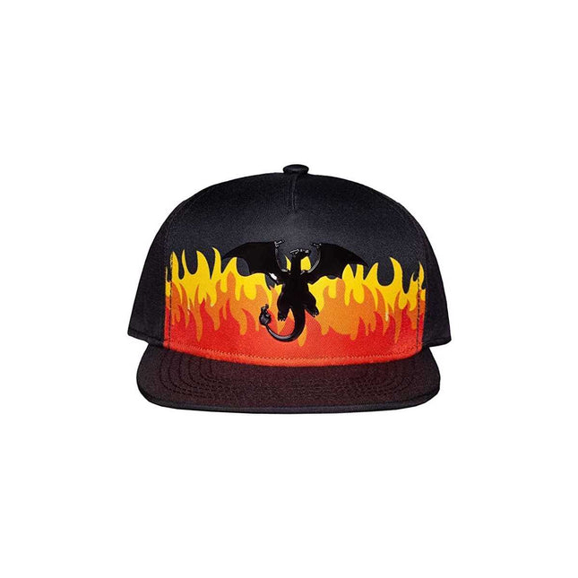 Cappellino Pokemon Charizard (nero) - L’emporio dell’avventuriero
