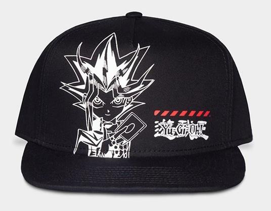 Cappellino Yu-Gi-Oh! - Yami Yugi: cappellino nero con Yami Yugi in bianco e dettagli rossi