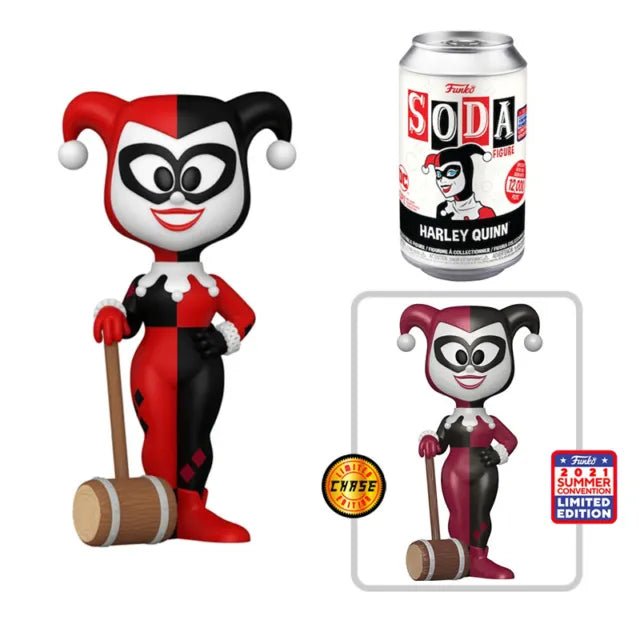 DC Comics - 58299 Funko Vinyl Soda Harley Quinn w/Chase - L’emporio dell’avventuriero