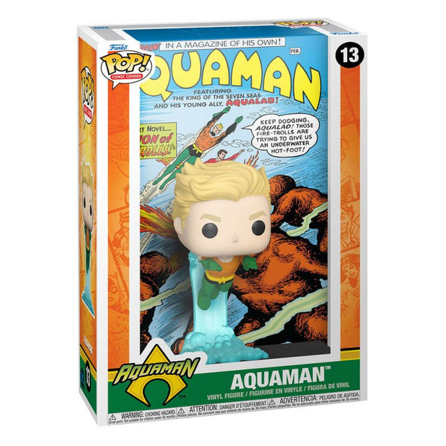 DC Comics Comic Covers 13 Aquaman Pop - L’emporio dell’avventuriero