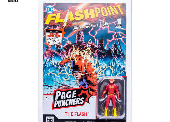 DC Comics Page Punchers: Flashpoint - Set con Figure di Flash - L’emporio dell’avventuriero