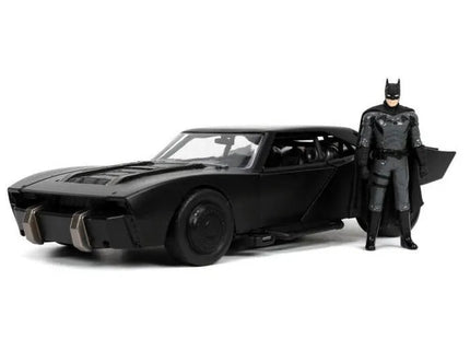 DC Comics: The Batman 2022 - Batmobile Die-Cast con Batman Scala 1:24 - L’emporio dell’avventuriero