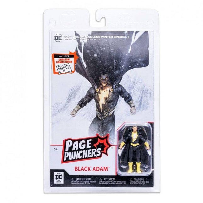 DC Page Puncher: Black Adam - Set con Figura di Black Adam - L’emporio dell’avventuriero