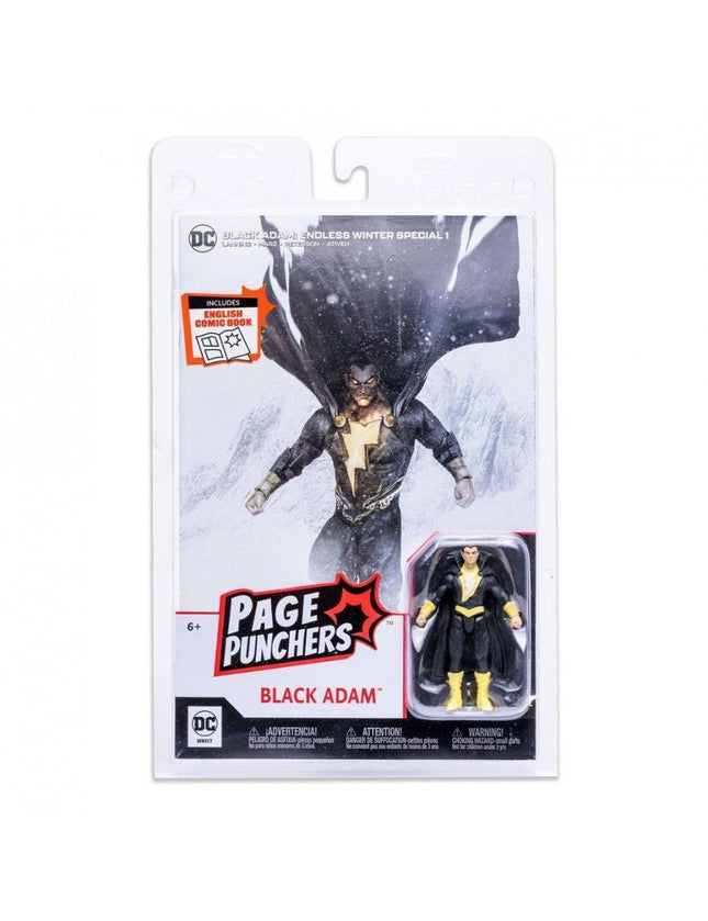 DC Page Puncher: Black Adam - Set con Figura di Black Adam - L’emporio dell’avventuriero