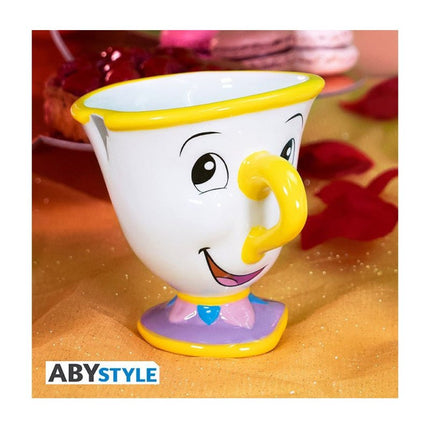 Disney La Bella e la Bestia - Set Teiera + Tazze Mrs. Potts & Chip - L’emporio dell’avventuriero
