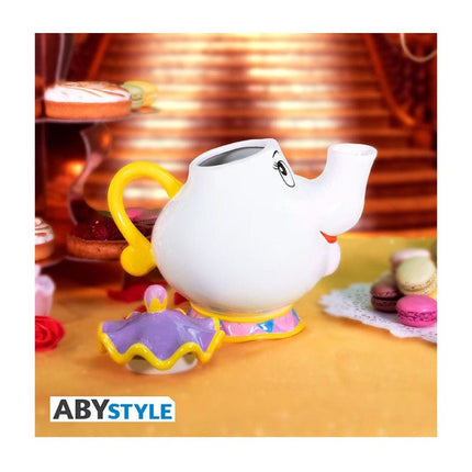 Disney La Bella e la Bestia - Set Teiera + Tazze Mrs. Potts & Chip - L’emporio dell’avventuriero
