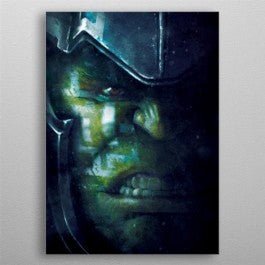 Displate - Marvel - Hulk Portrait - L’emporio dell’avventuriero