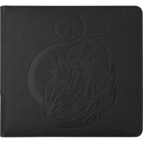 Dragon Shield - Card Codex 12 Tasche ad Anelli con Zip (Iron Grey) - L’emporio dell’avventuriero