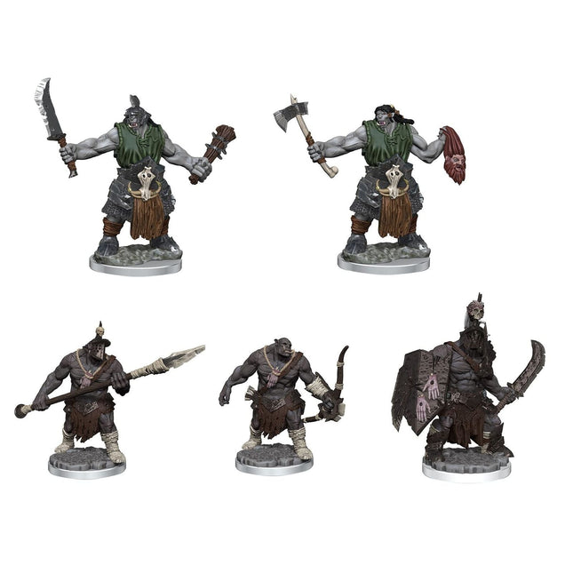 Dungeons & Dragons Frameworks – Orcs Multi-Pack (7 miniature) – immagine 1