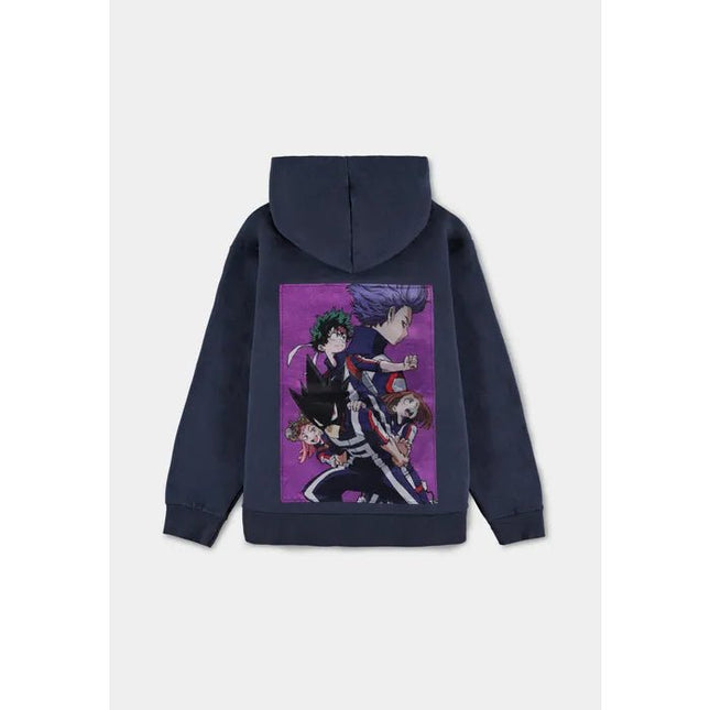 Retro della felpa My Hero Academia bambino con Izuku Midoriya