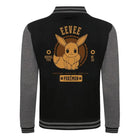 Retro della felpa college Pokémon Eevee con grande grafica del personaggio