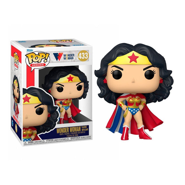 Funko Pop! DC Classic 433 Wonder Woman (With Cape) - L’emporio dell’avventuriero
