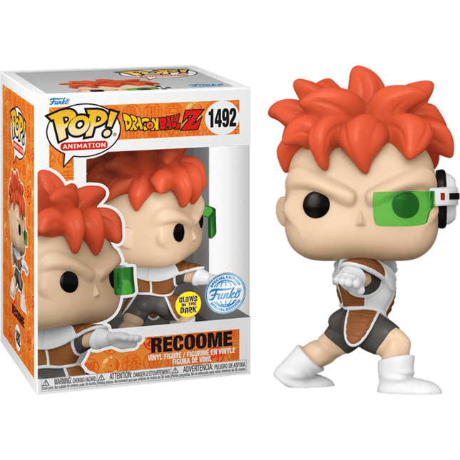 Funko Pop! Dragon Ball Z 1492 Recoome (Special Edition GLOW) - L’emporio dell’avventuriero