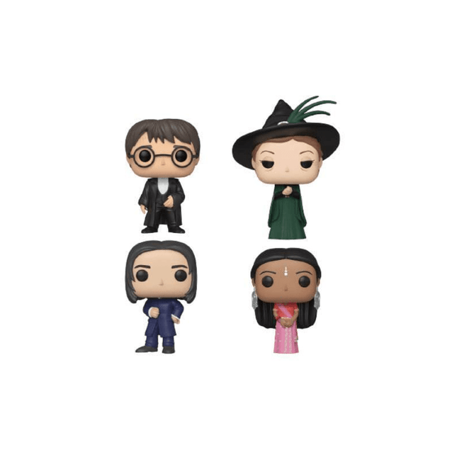 Funko Pop! Harry Potter Four Pack - Severus Snape/Harry Potter/Parvati Patil/Minerva McGonagall - L’emporio dell’avventuriero