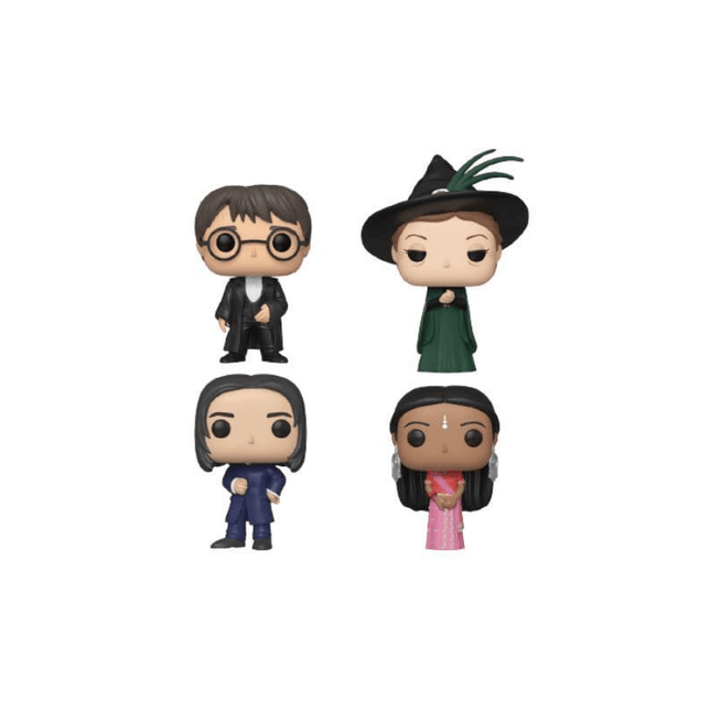 Funko Pop! Harry Potter Four Pack - Severus Snape/Harry Potter/Parvati Patil/Minerva McGonagall - L’emporio dell’avventuriero