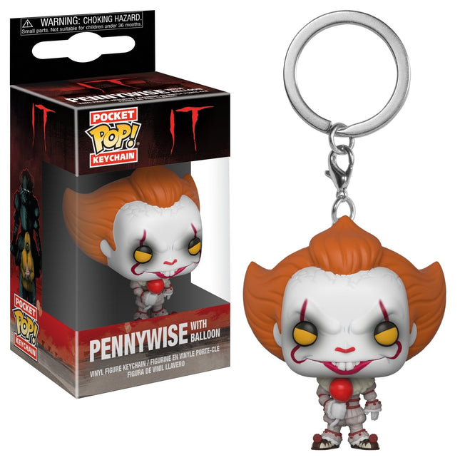 Funko Pop! Keychain Stephen King's It Pennywise with Baloon - L’emporio dell’avventuriero