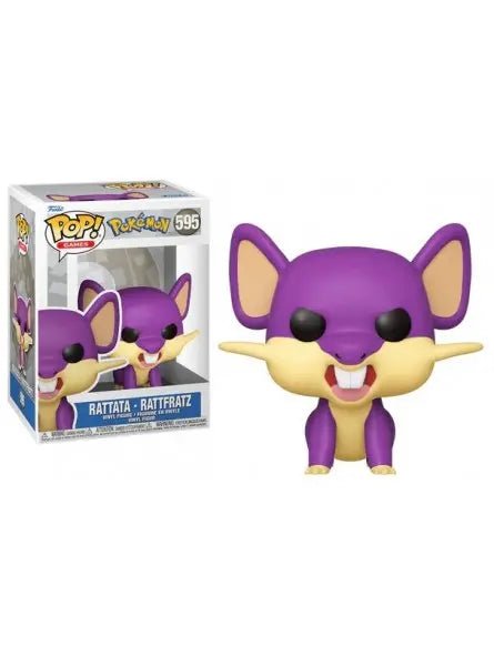 Funko Pop! Pokemon 595 Rattata - L’emporio dell’avventuriero