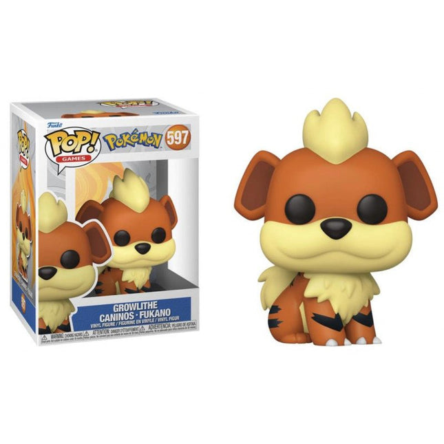 Funko Pop! Pokemon 597 Growlithe - L’emporio dell’avventuriero