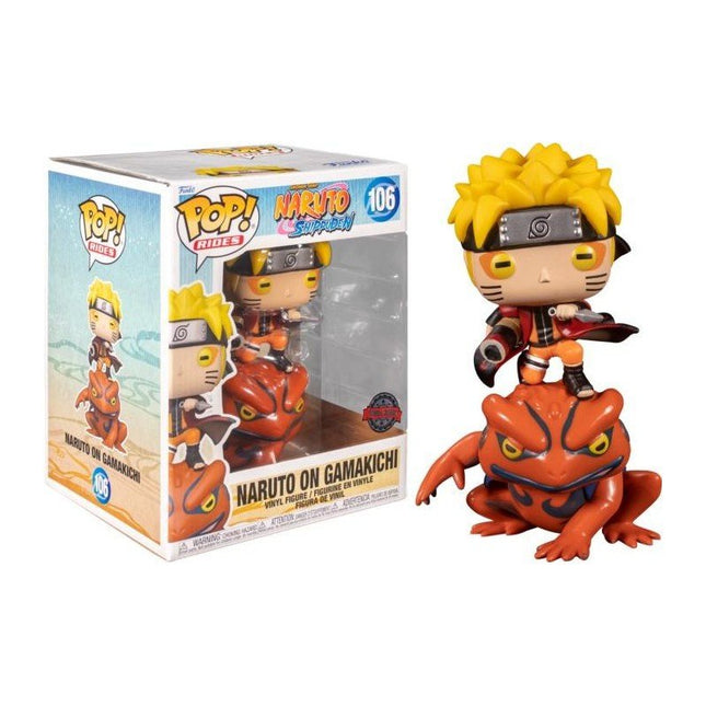 Funko Pop! Rides Naruto Shippuden 106 Naruto On Gamakichi - L’emporio dell’avventuriero
