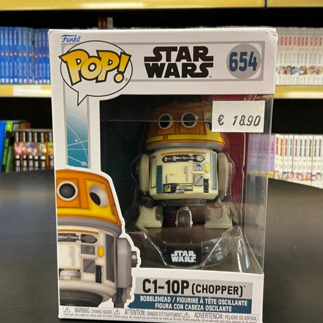 Funko Pop! Star Wars: Ahsoka 654 C1-10P "Chopper" - L’emporio dell’avventuriero