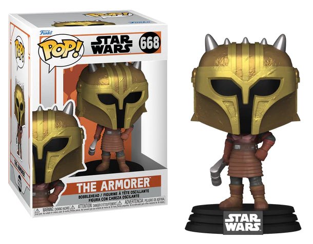 Funko Pop! Star Wars The Mandalorian 668 The Armorer - L’emporio dell’avventuriero