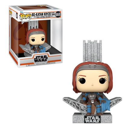 Funko Pop! Star Wars The Mandalorian 669 Bo-Katan Kryze (On The Throne) - L’emporio dell’avventuriero