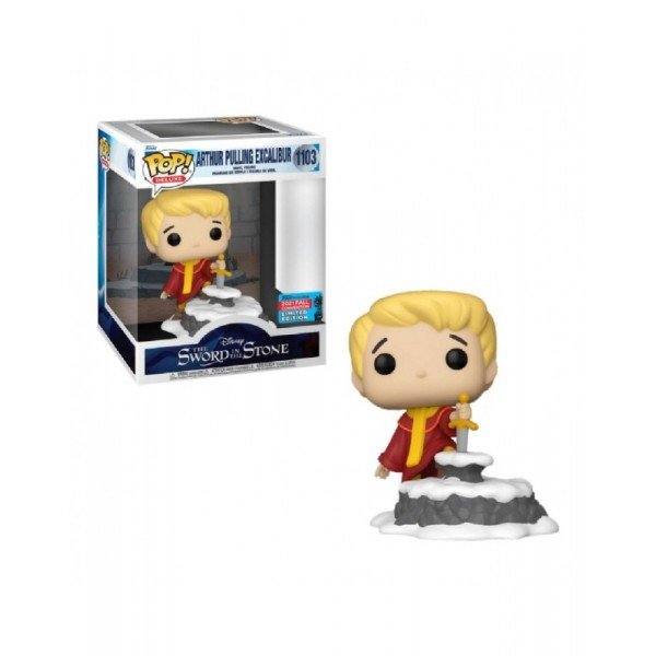 Funko Pop! The Sword in the Stone 1103 Arthur Pulling Excalibur Disney - L’emporio dell’avventuriero