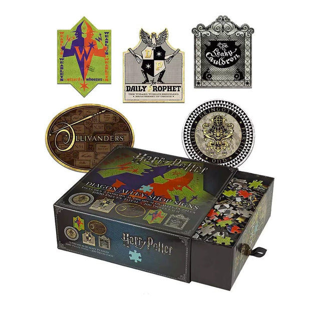 Harry Potter - Puzzle Diagon Alley Shop Signs - L’emporio dell’avventuriero