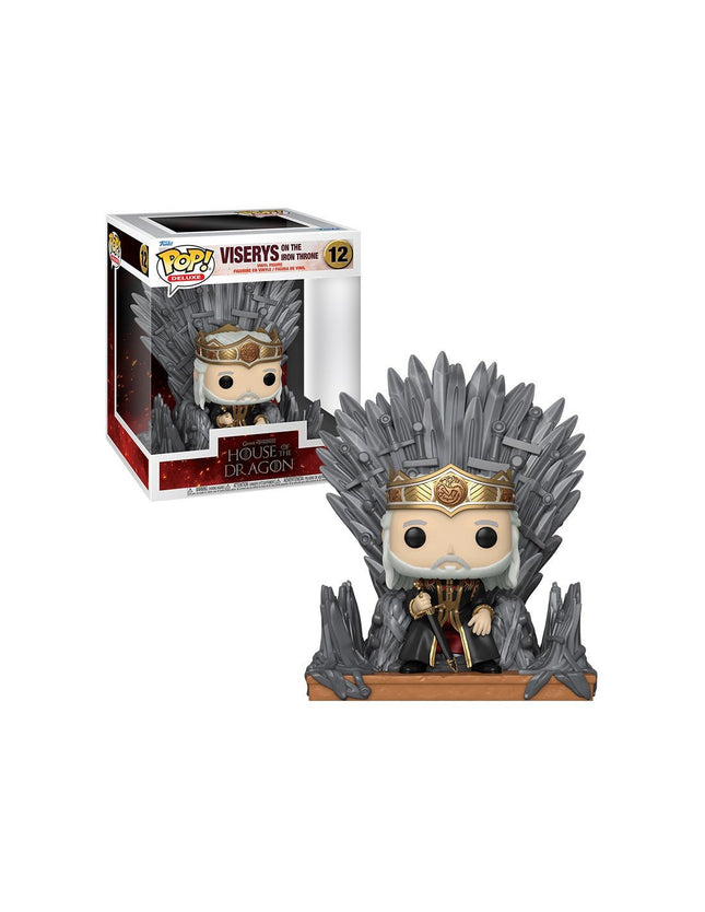 House Of The Dragon Viserys On the Iron Throne Funko Pop 12 - L’emporio dell’avventuriero