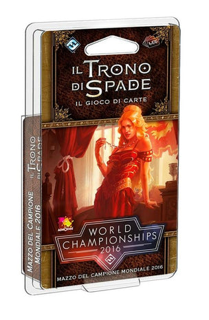 Il Trono di Spade LCG - World Championship 2016 Mazzo Campione Mondiale - L’emporio dell’avventuriero