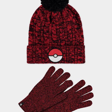 Kit Regalo Pokémon Logo (ACAP) - Berretto + Guanti - L’emporio dell’avventuriero