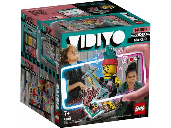 LEGO Vidiyo Punk Pirate BeatBox - Creatore di Video Musicali con Pirata - L’emporio dell’avventuriero