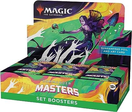Magic: The Gathering Commander Masters 2023 - Set Booster (24 Buste) ENG - L’emporio dell’avventuriero