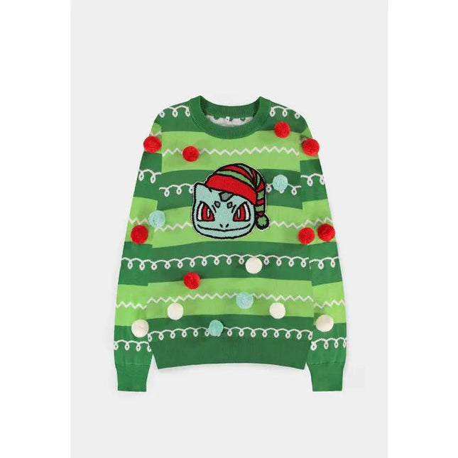 Maglione Pokémon Bulbasaur Christmas Difuzed - L’emporio dell’avventuriero