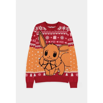 Maglione Pokémon Eevee Christmas Difuzed - L’emporio dell’avventuriero
