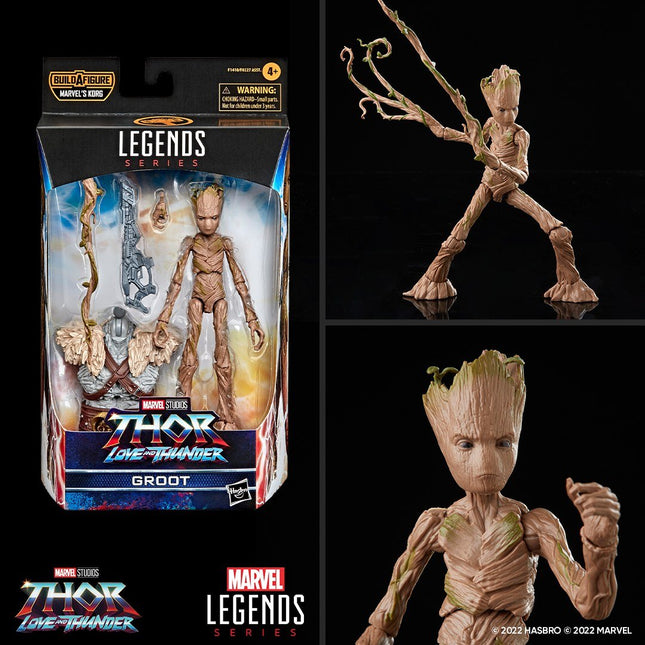 Marvel Legends Thor Love and Thunder Groot - L’emporio dell’avventuriero