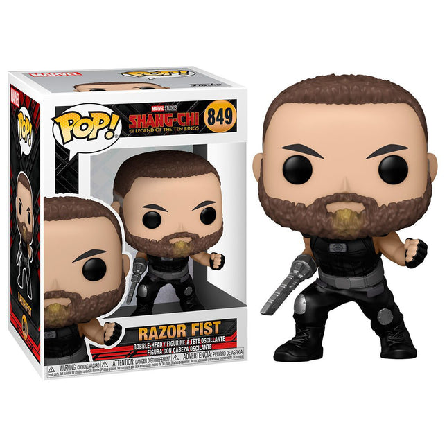 Marvel: Shang-Chi The Legend of the Ten Rings - Pop Funko Vinyl Figure 849 Razor Fist - L’emporio dell’avventuriero