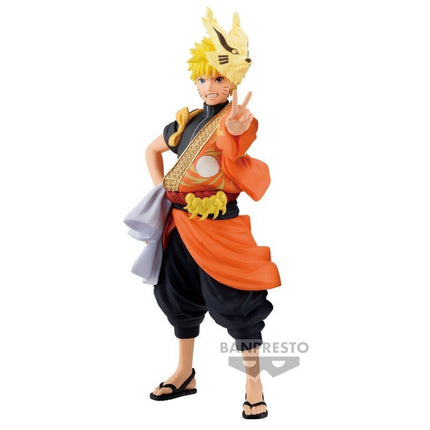 Naruto: Shippuden Naruto Uzumaki (Animation 20th Anniversary Costume) - Figura da Collezione - L’emporio dell’avventuriero