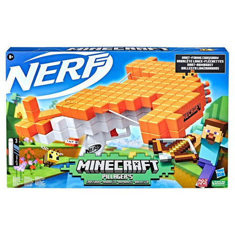 Nerf Minecraft - Pillager's Crossbow - L’emporio dell’avventuriero