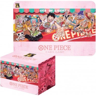 One Piece Card Game - 25th Anniversario (Playmat & Storage Box) - L’emporio dell’avventuriero
